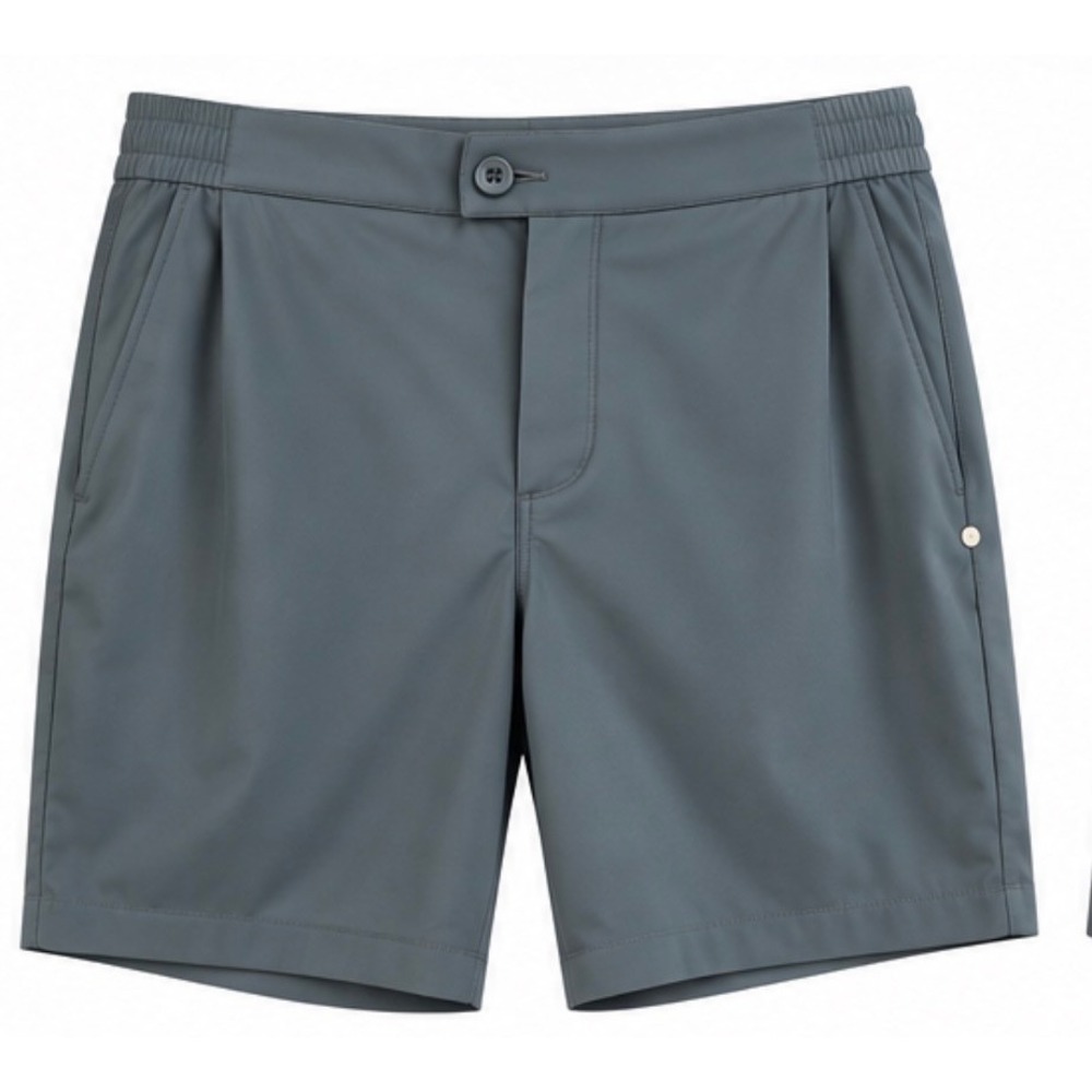 Vuori Meta Shorts Mens Size 34 Charcoal Grey EUC Performance Activewear